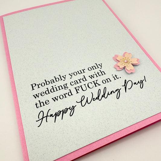 Only Card with Fuck on it card