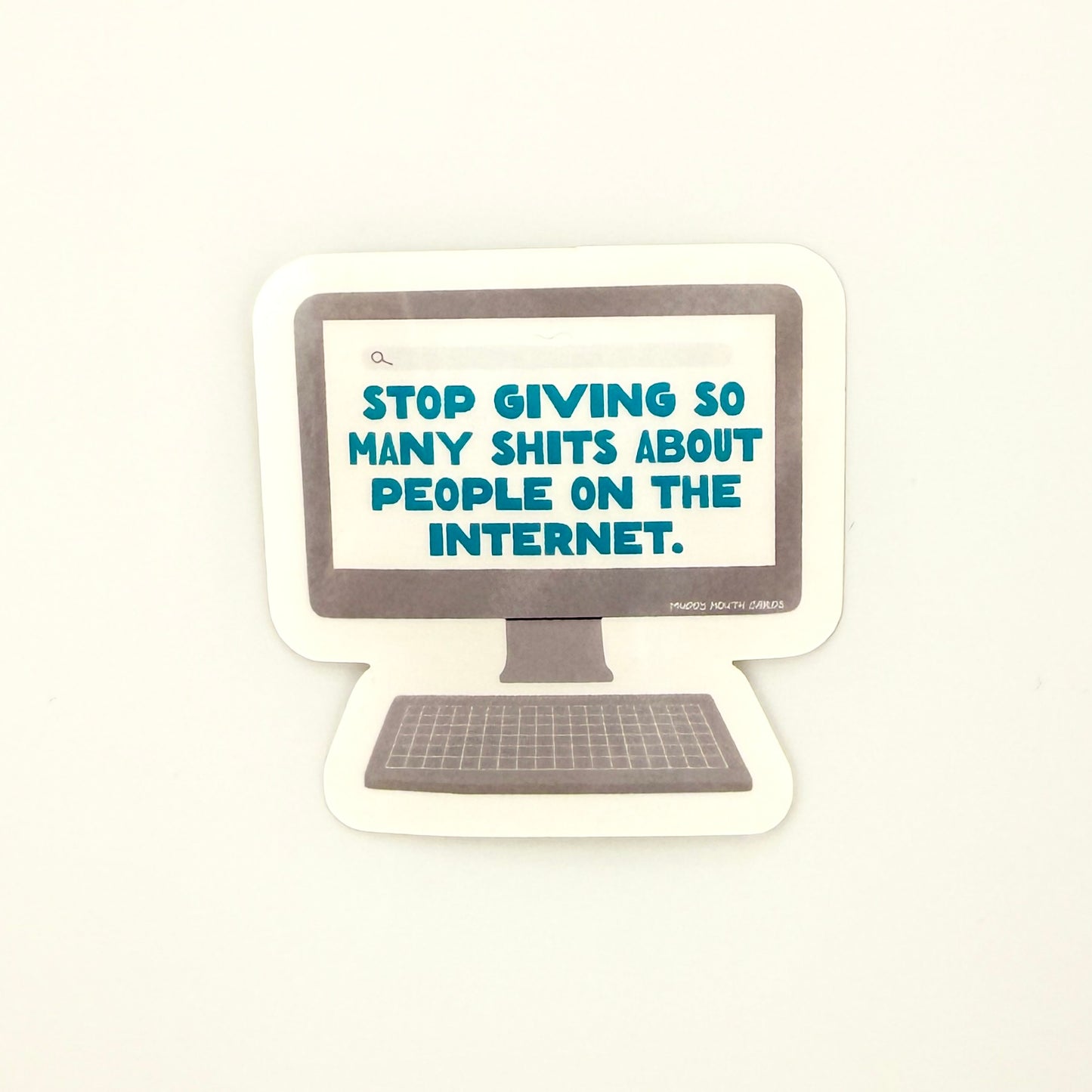 People on the Internet vinyl sticker