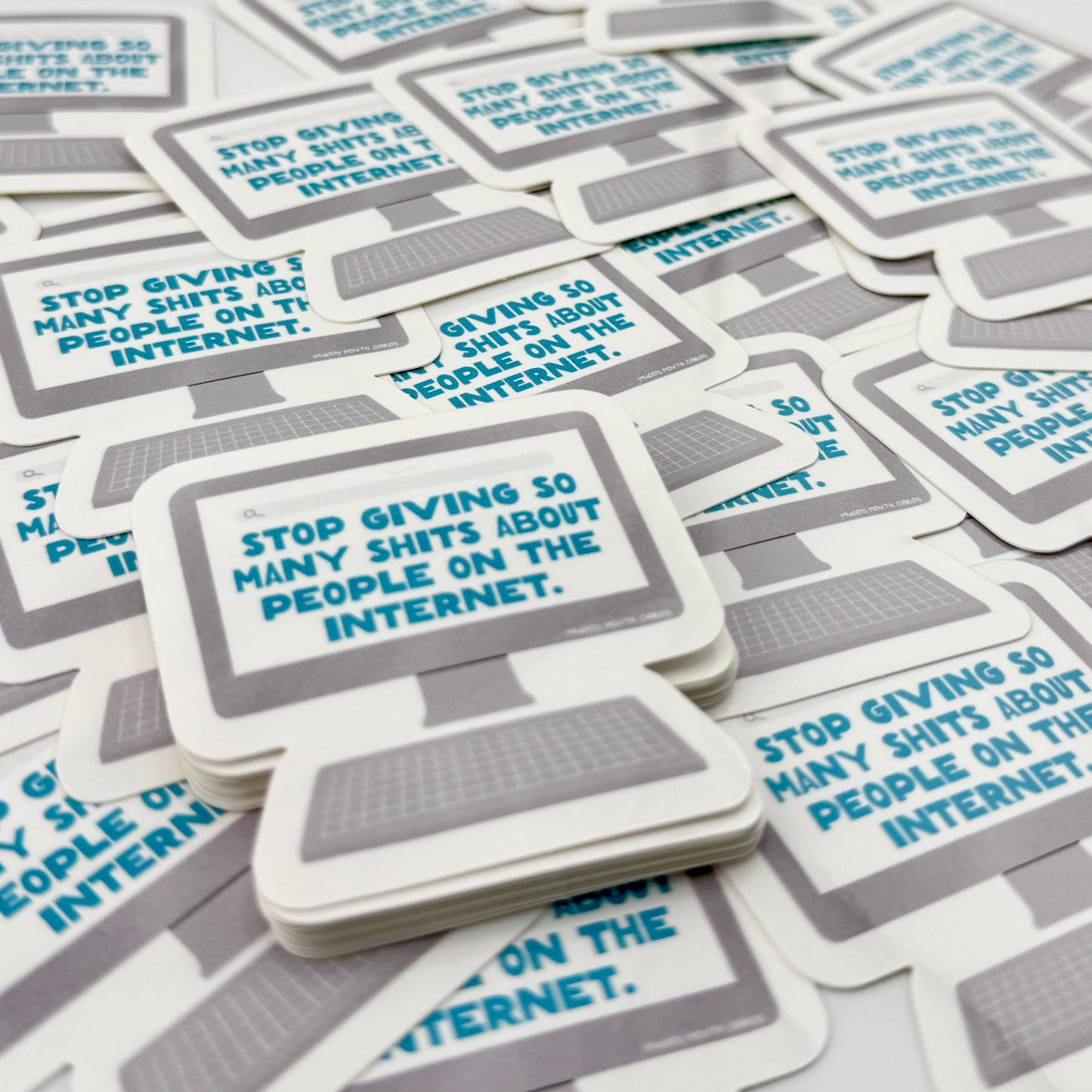 People on the Internet vinyl sticker