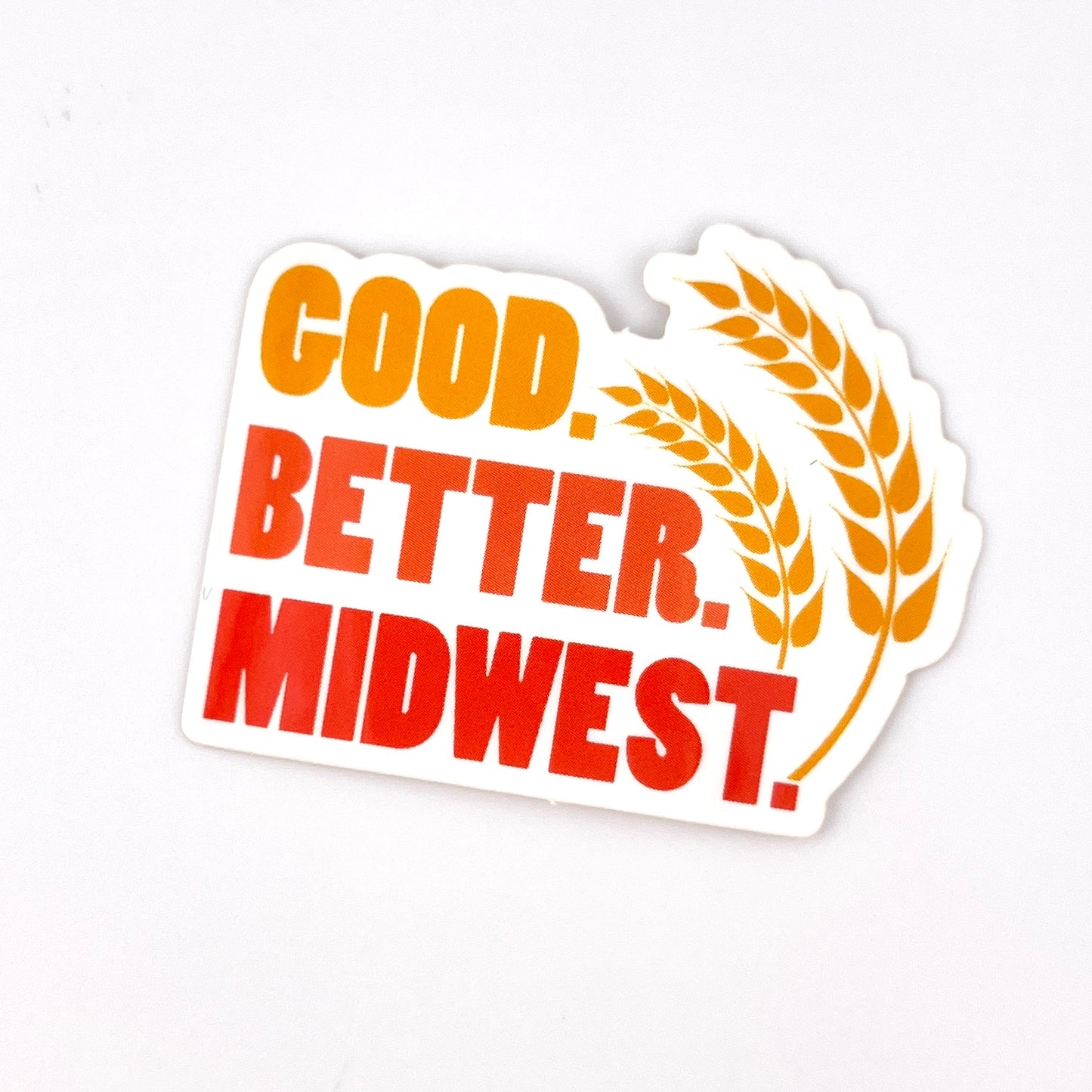 Good Better Midwest vinyl sticker