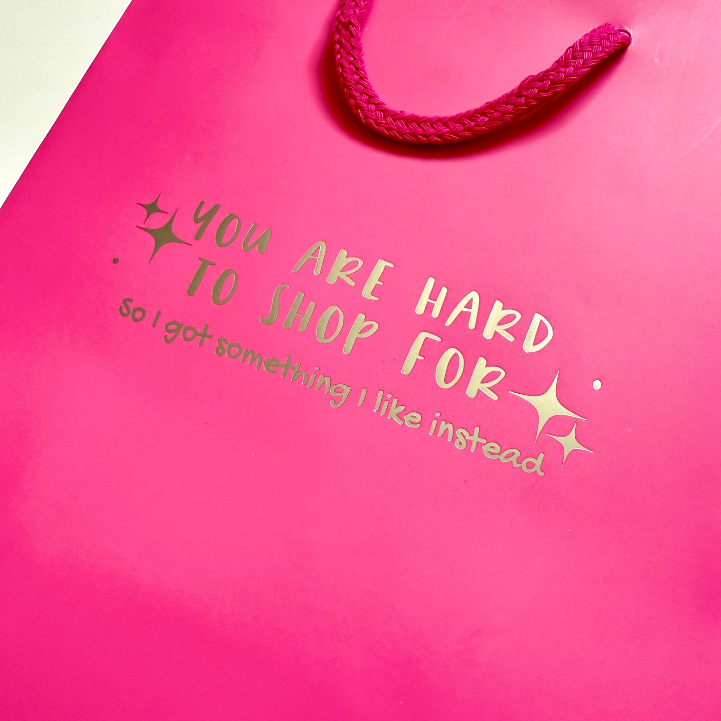Gift Bag Hard to Shop For-pink