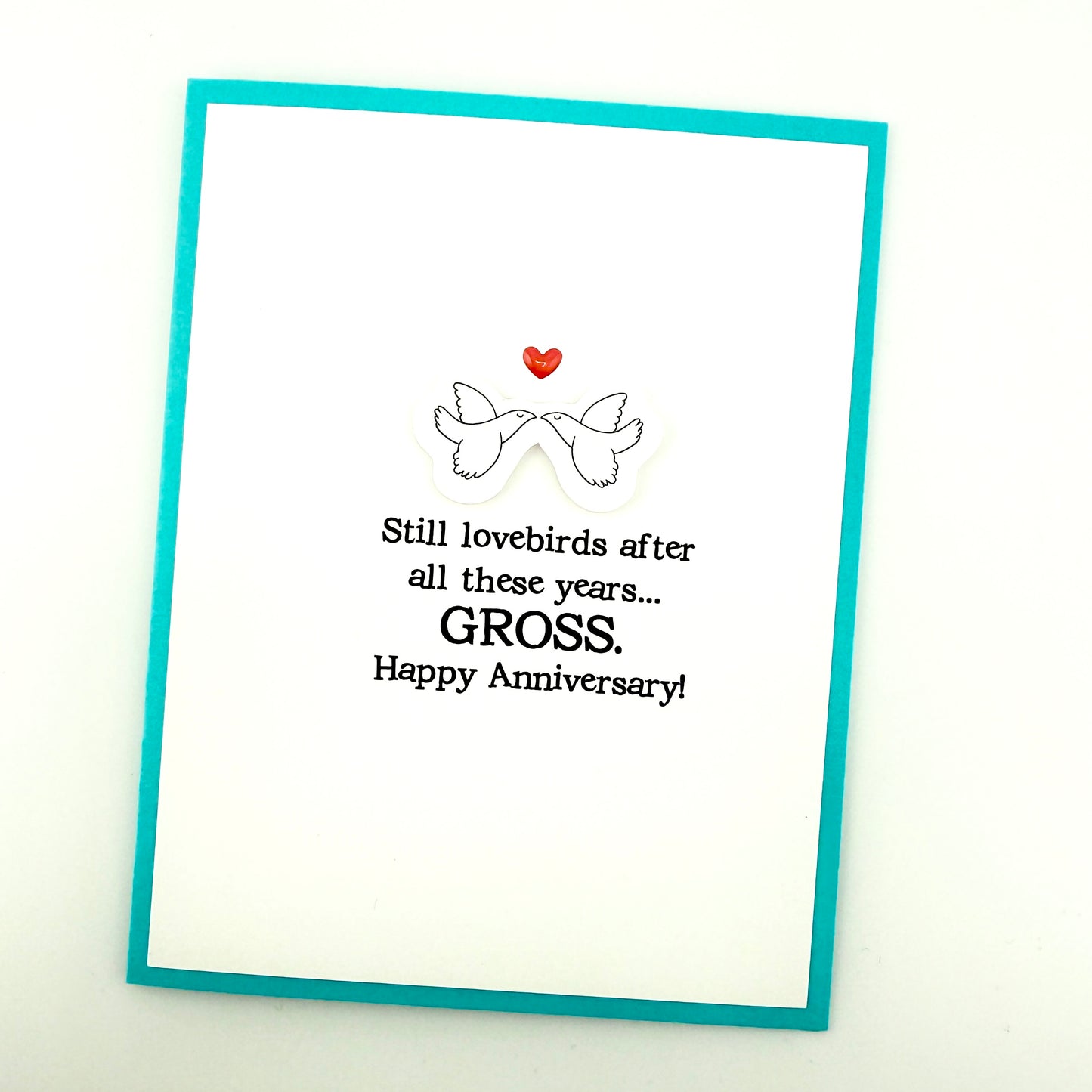 Still Lovebirds Gross card