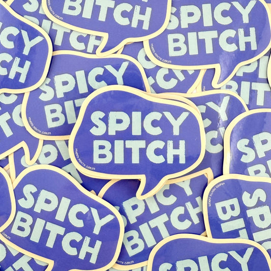 Spicy Bitch vinyl sticker