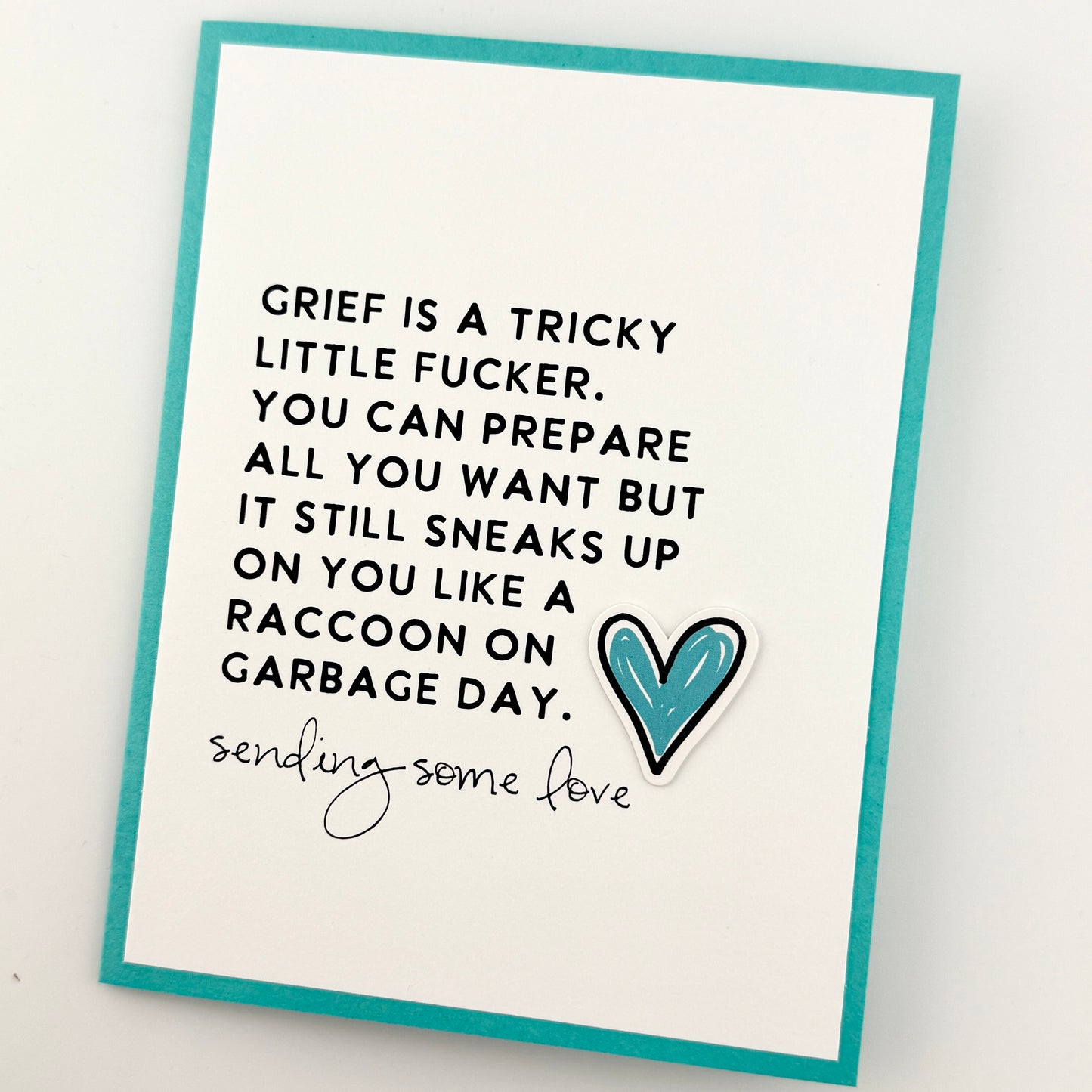 Grief Tricky Little Fucker card