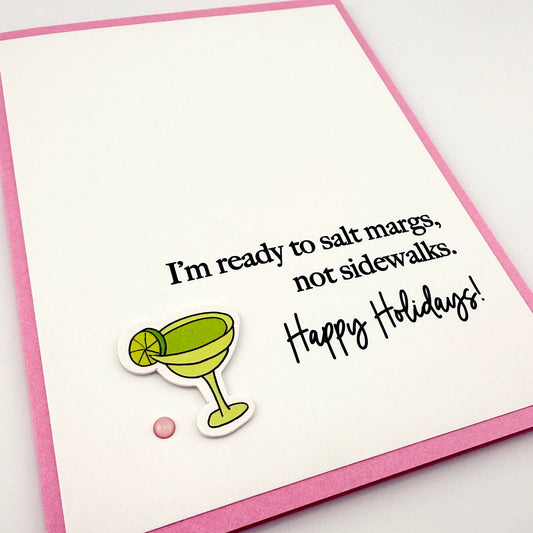 Salt Margs Not Sidewalks holiday card