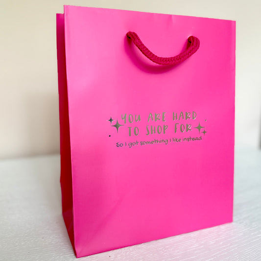 Gift Bag Hard to Shop For-pink