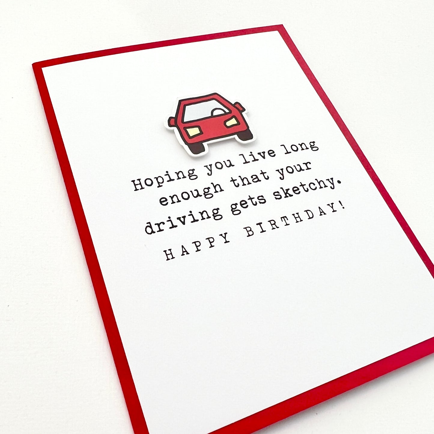 Driving Gets Sketchy card