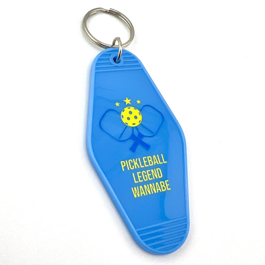Pickleball Legend Wannabe keychain