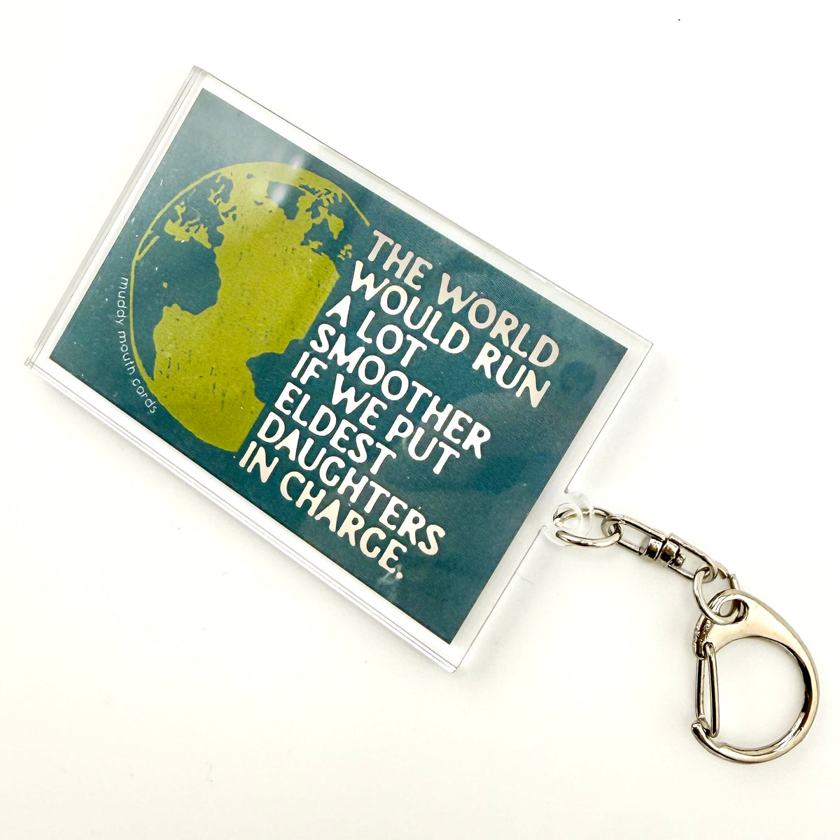 Eldest Daughters keychain clip