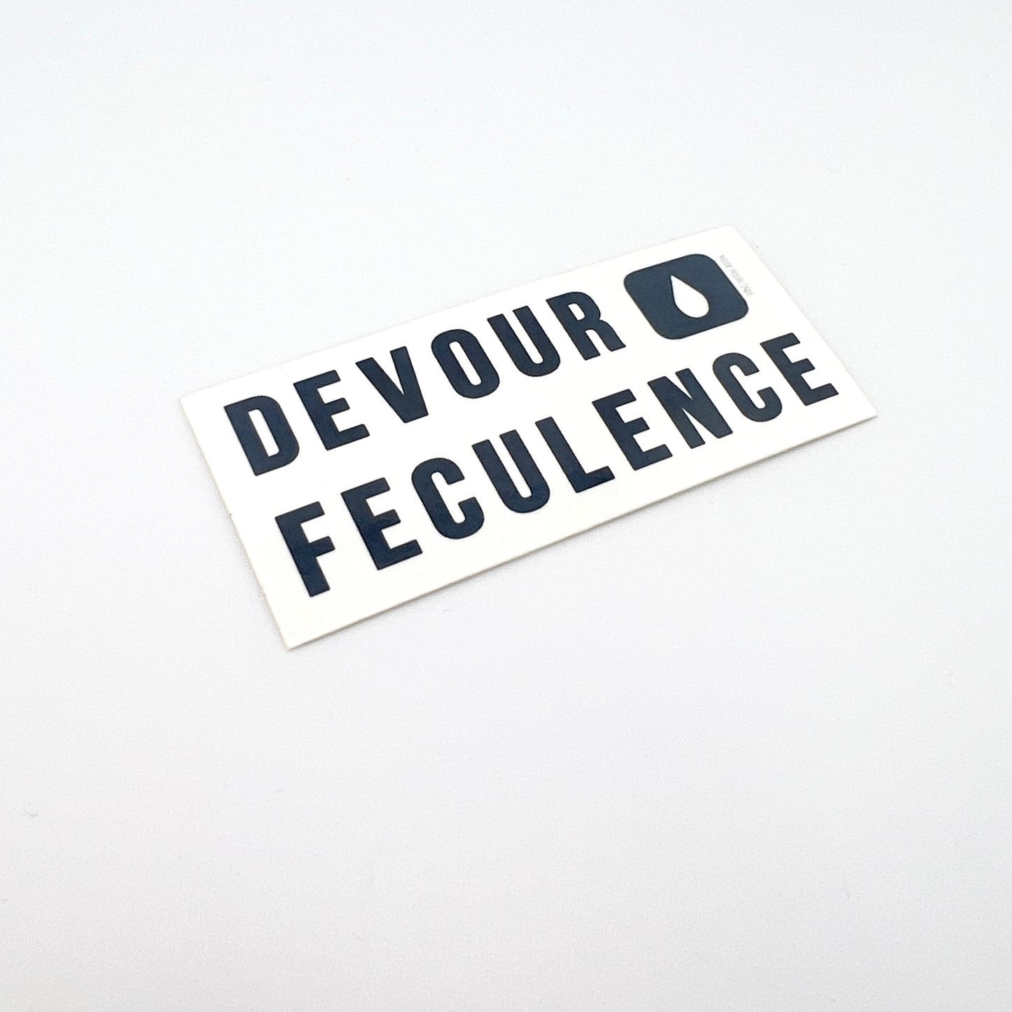 Devour Feculence Severance vinyl sticker