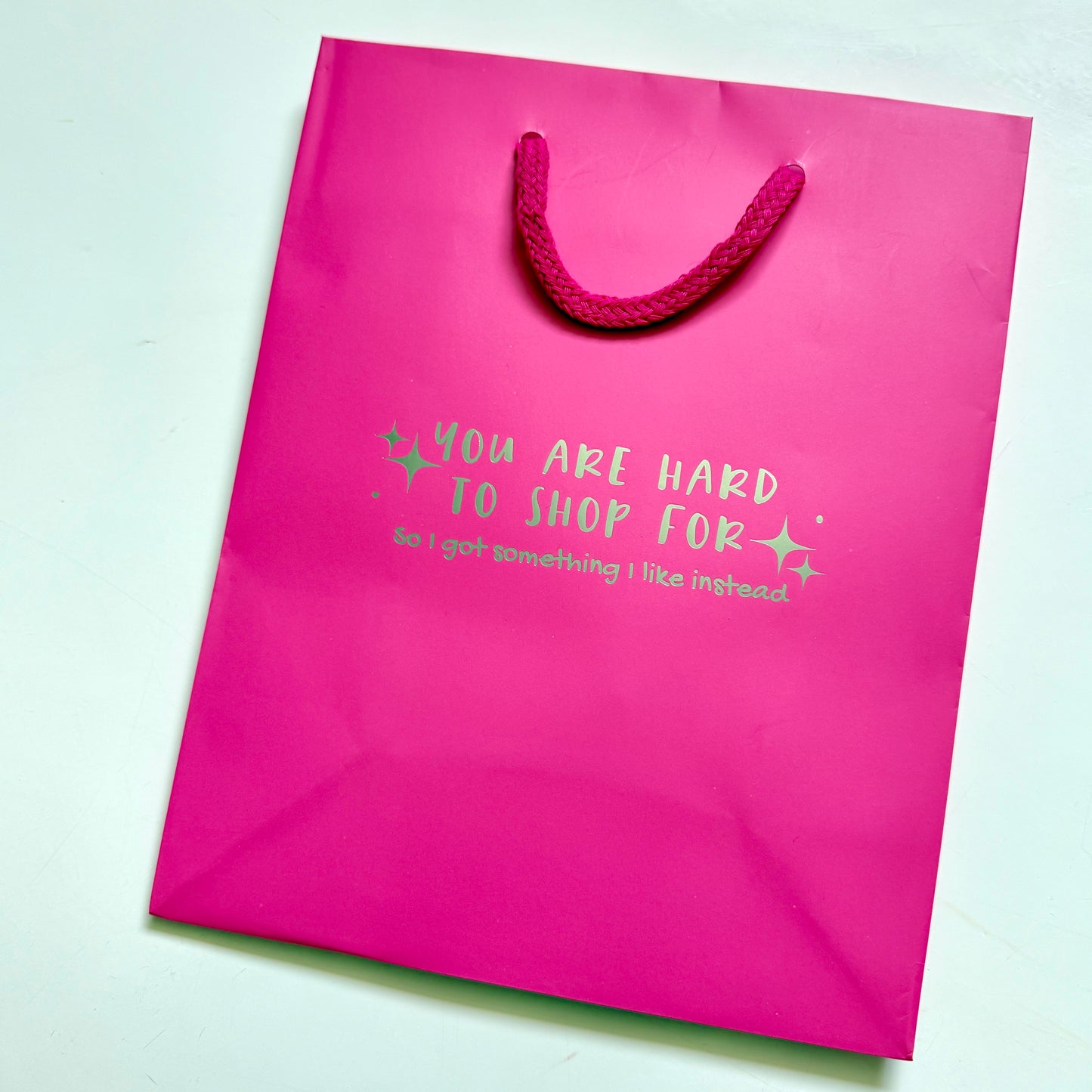 Gift Bag Hard to Shop For-pink