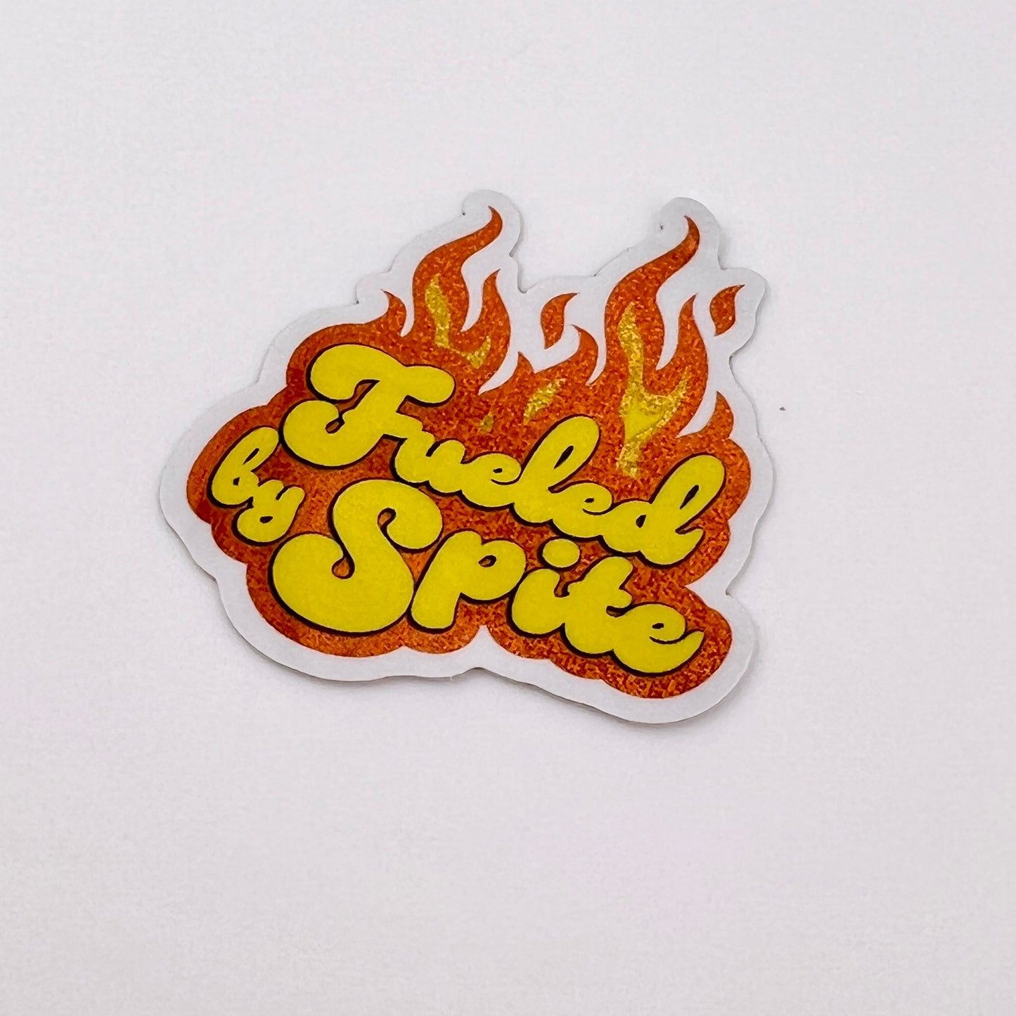 Fueled by Spite vinyl sticker