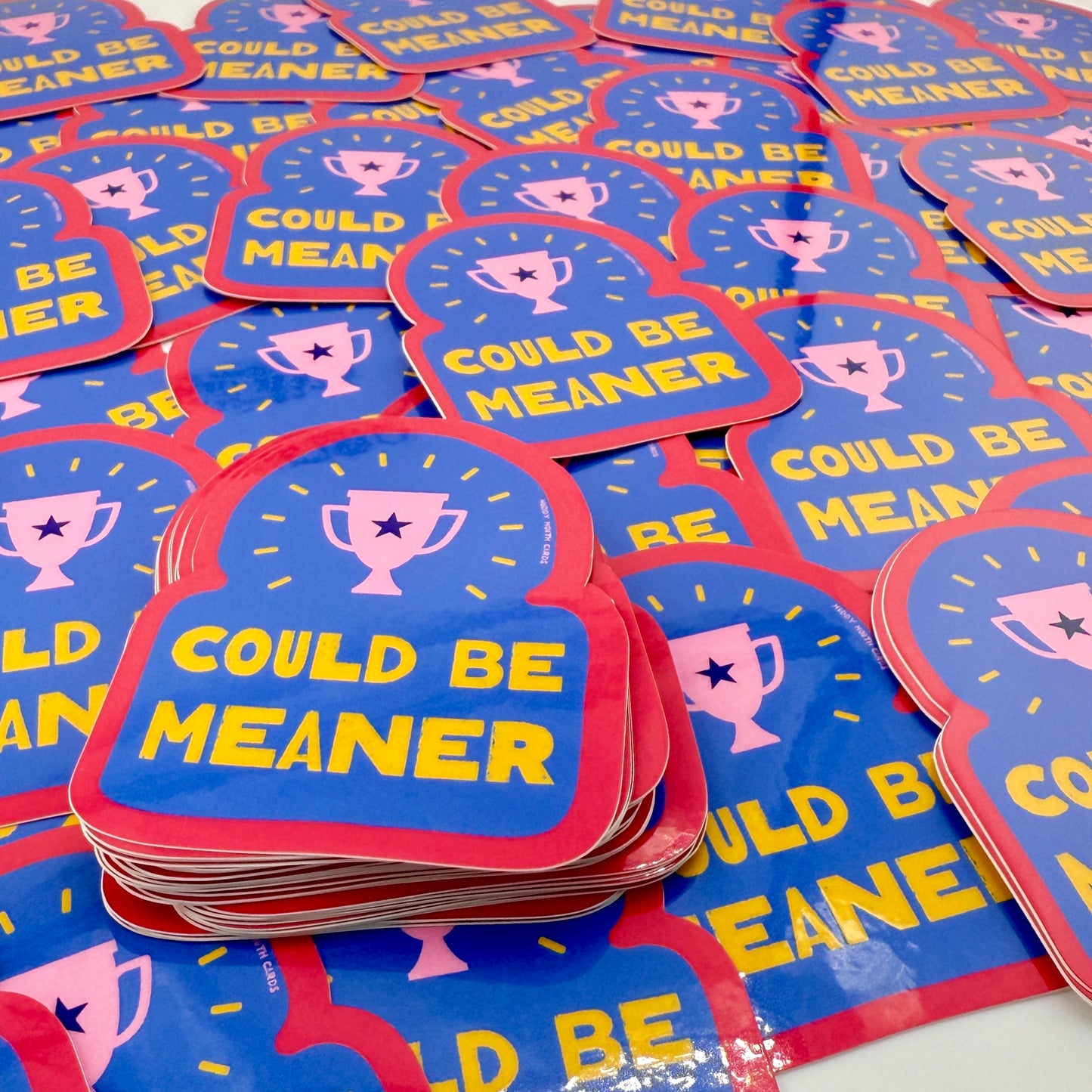 Could be Meaner vinyl sticker