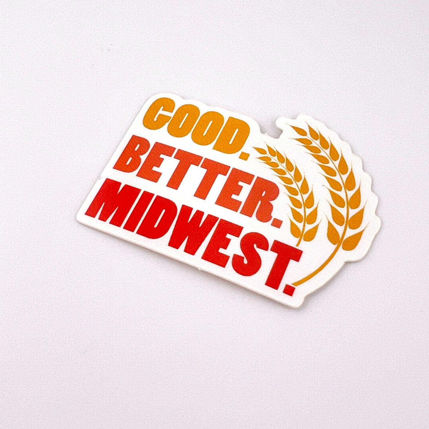 Good Better Midwest vinyl sticker