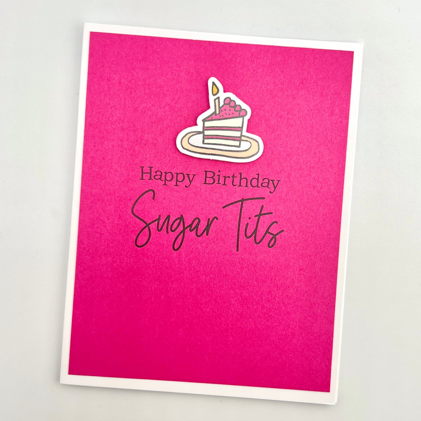 Sugar Tits card