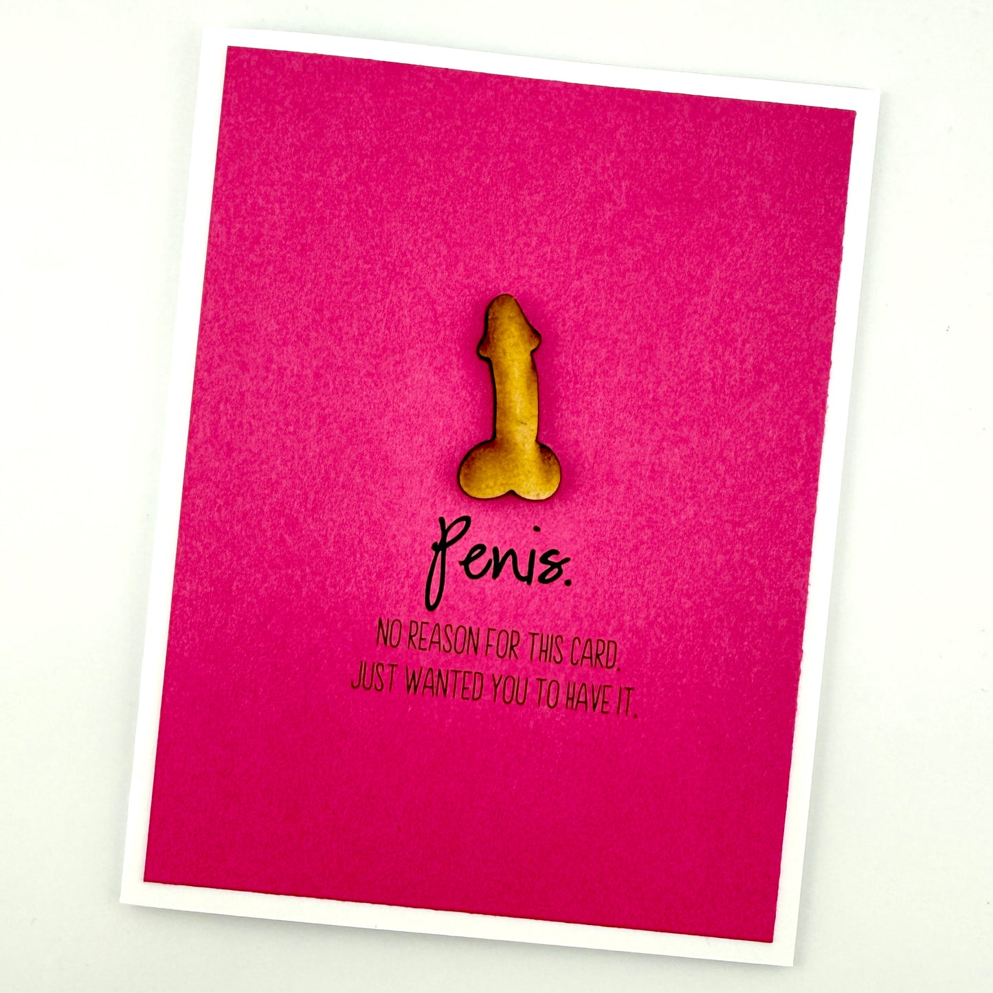 Penis No Reason card