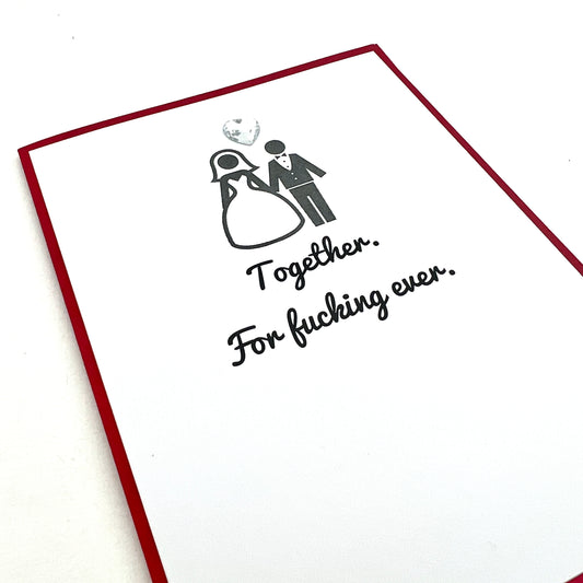 Together for Fucking Ever card