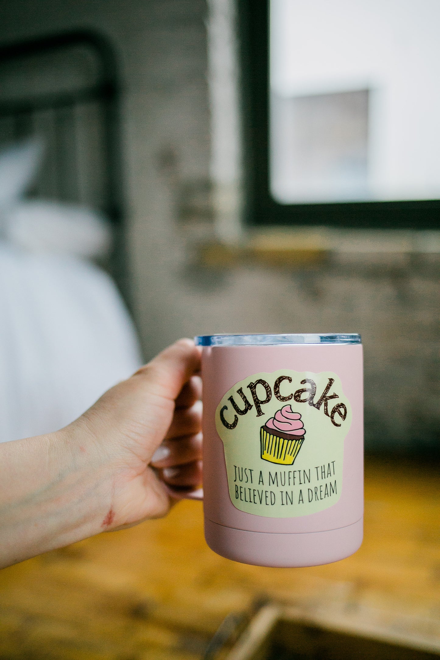 Muffin Believed in a Dream vinyl sticker