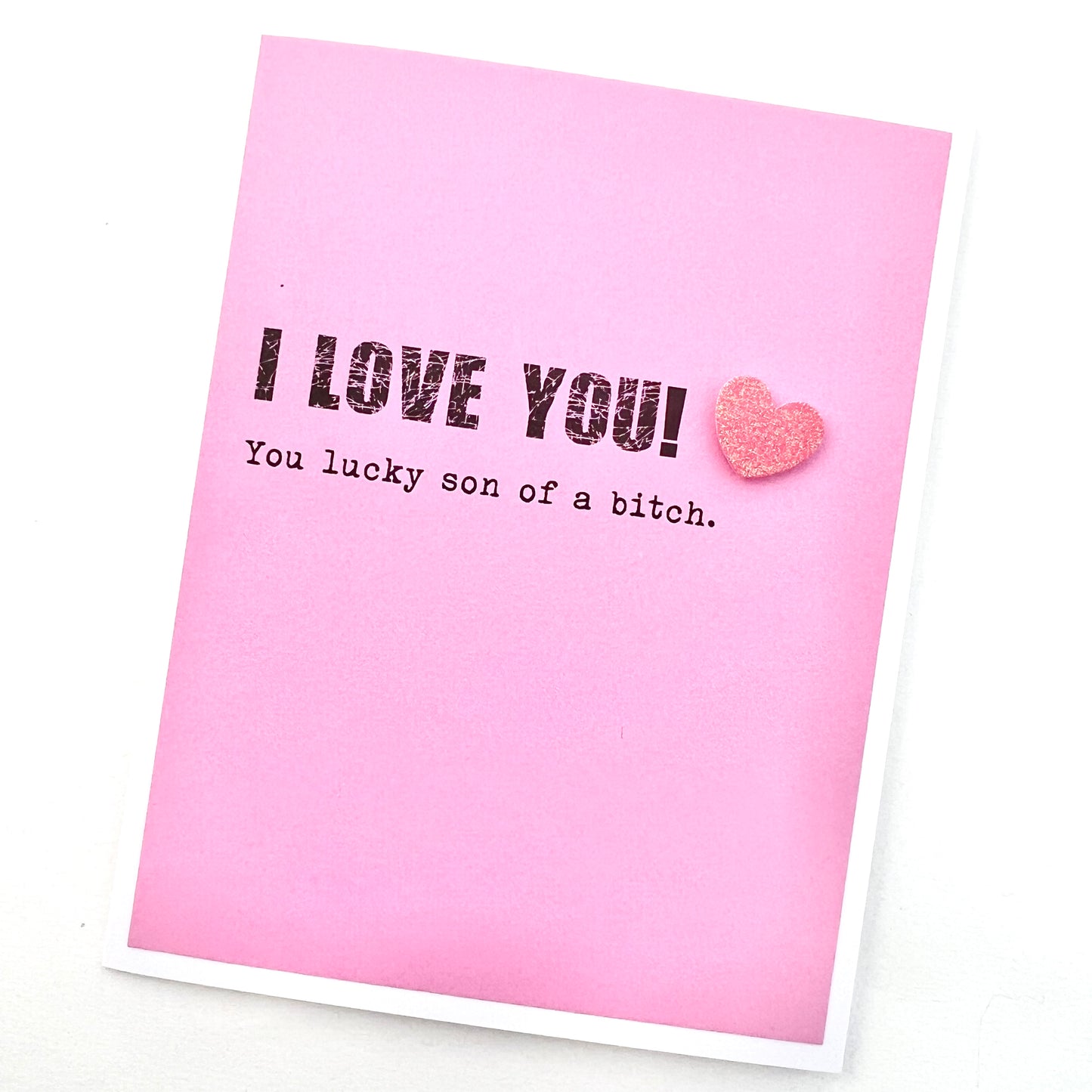 Lucky SOB card