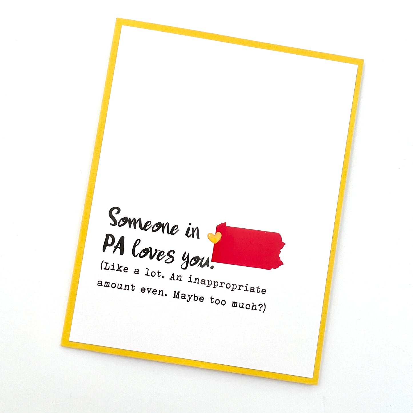 Someone in (Choose State) Loves You card