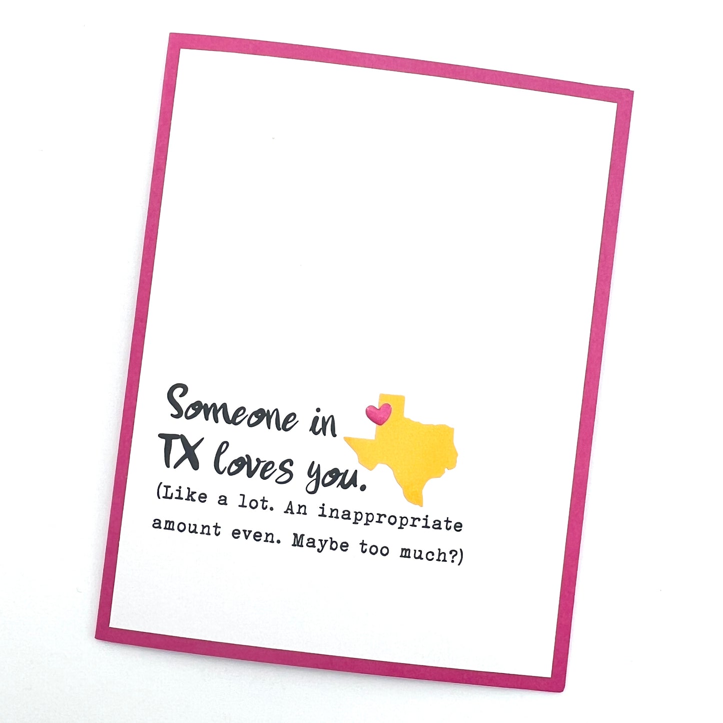 Someone in (Choose State) Loves You card