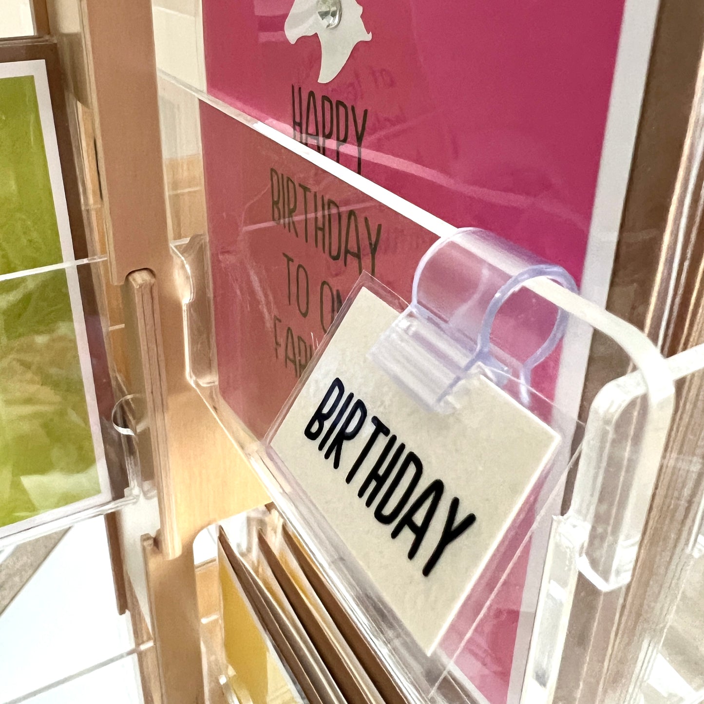 Category Clip-on Signage Set