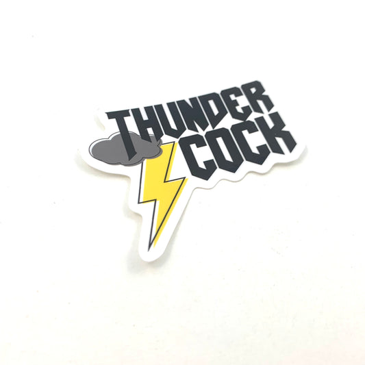 Thunder Cock vinyl sticker