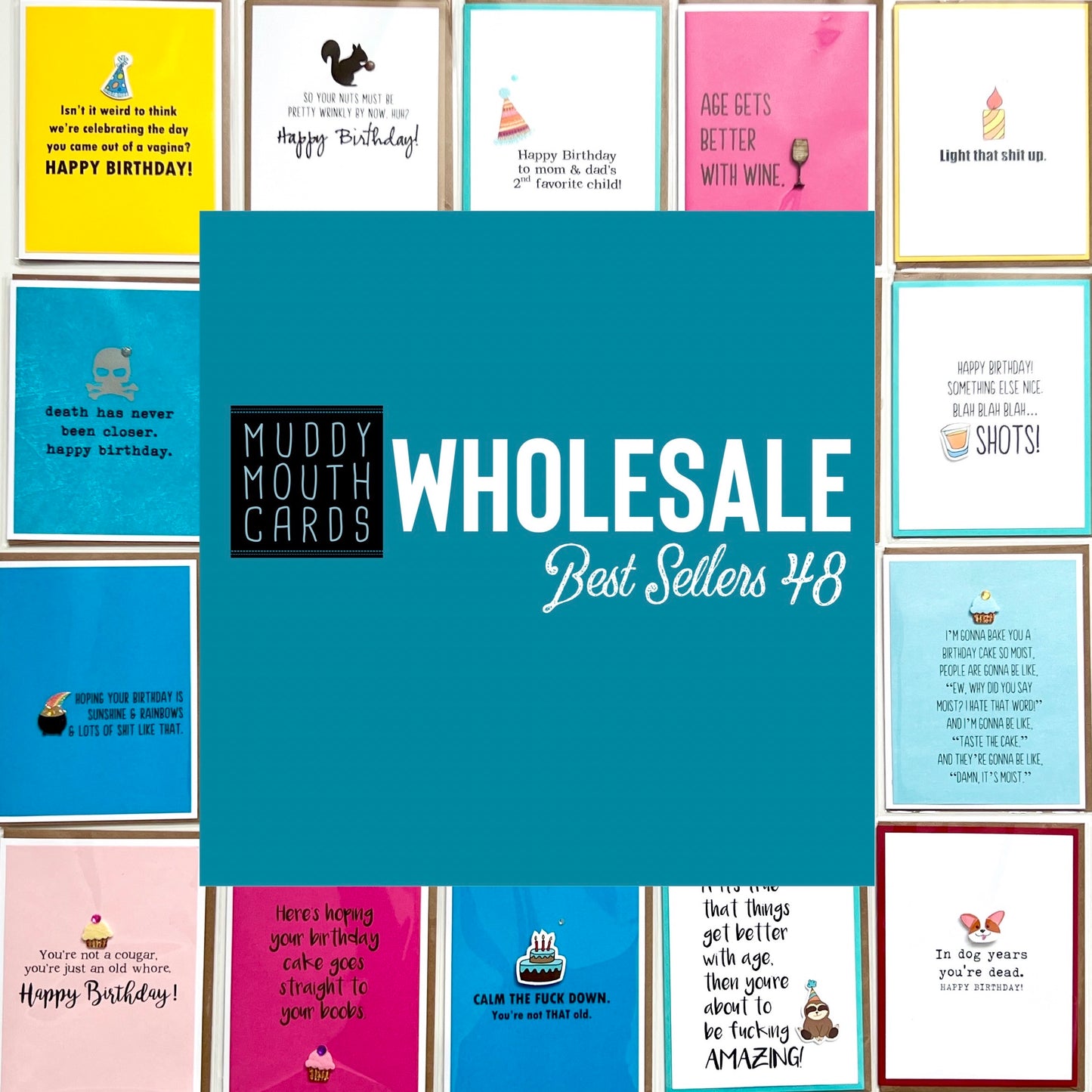 Wholesale— Muddy Mouth Best Seller 48