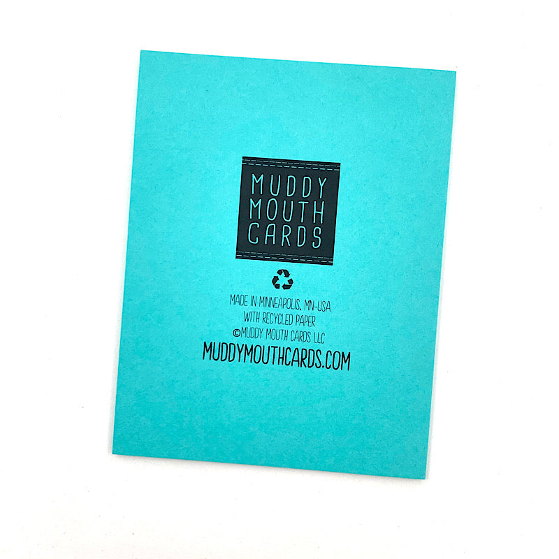 Don't Poop During Labor Baby card