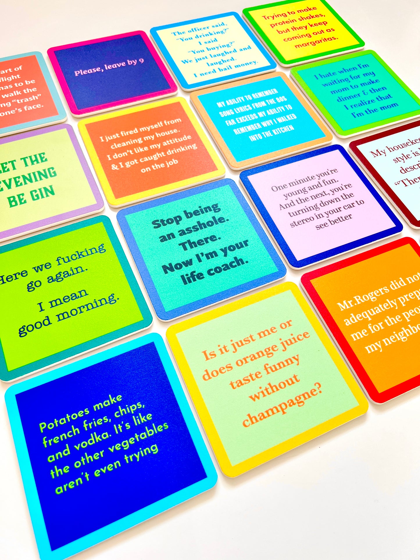 Coaster—Bible Water into Wine