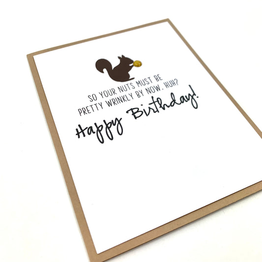 Wrinkly Nuts card