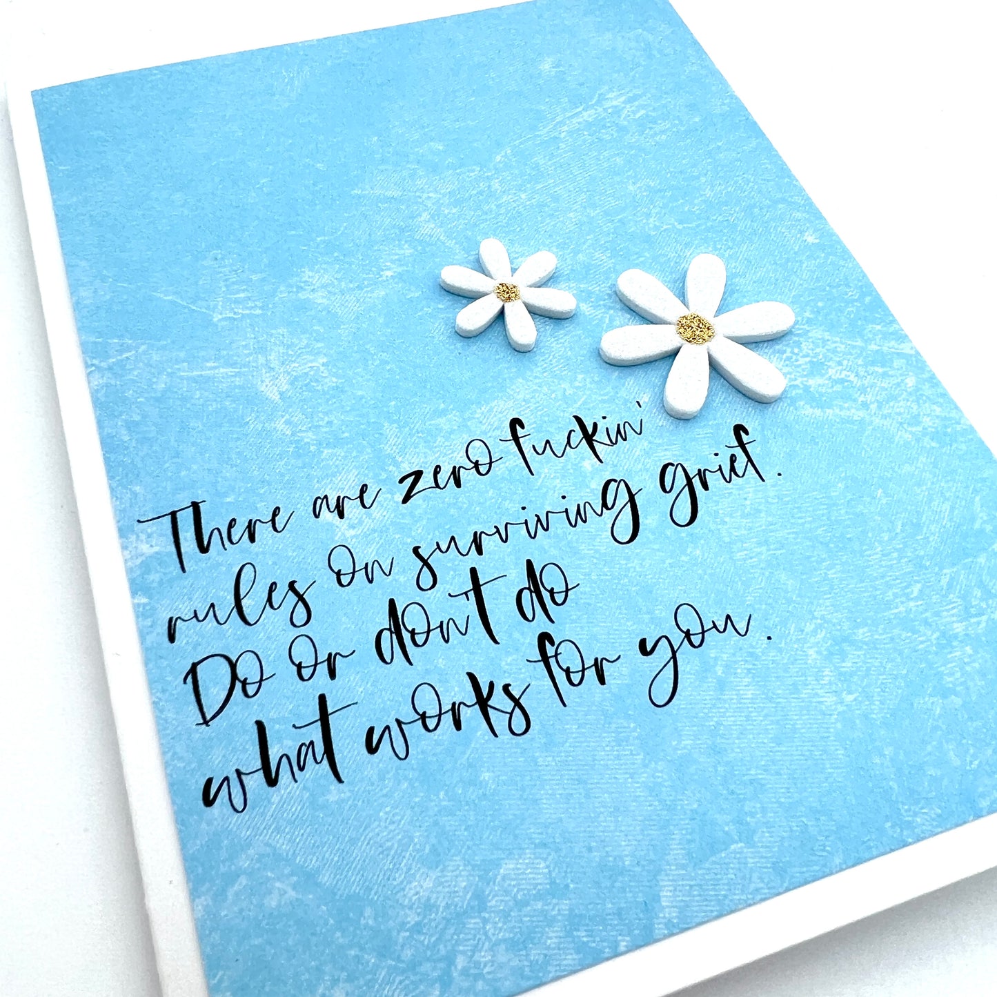 Zero Fuckin’ Rules on Surviving Grief card
