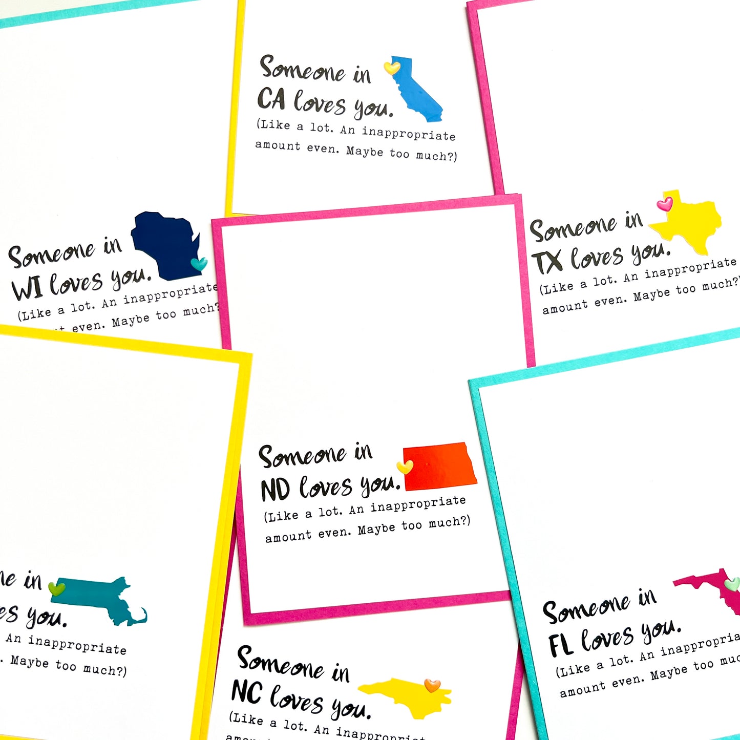 Someone in (Choose State) Loves You card