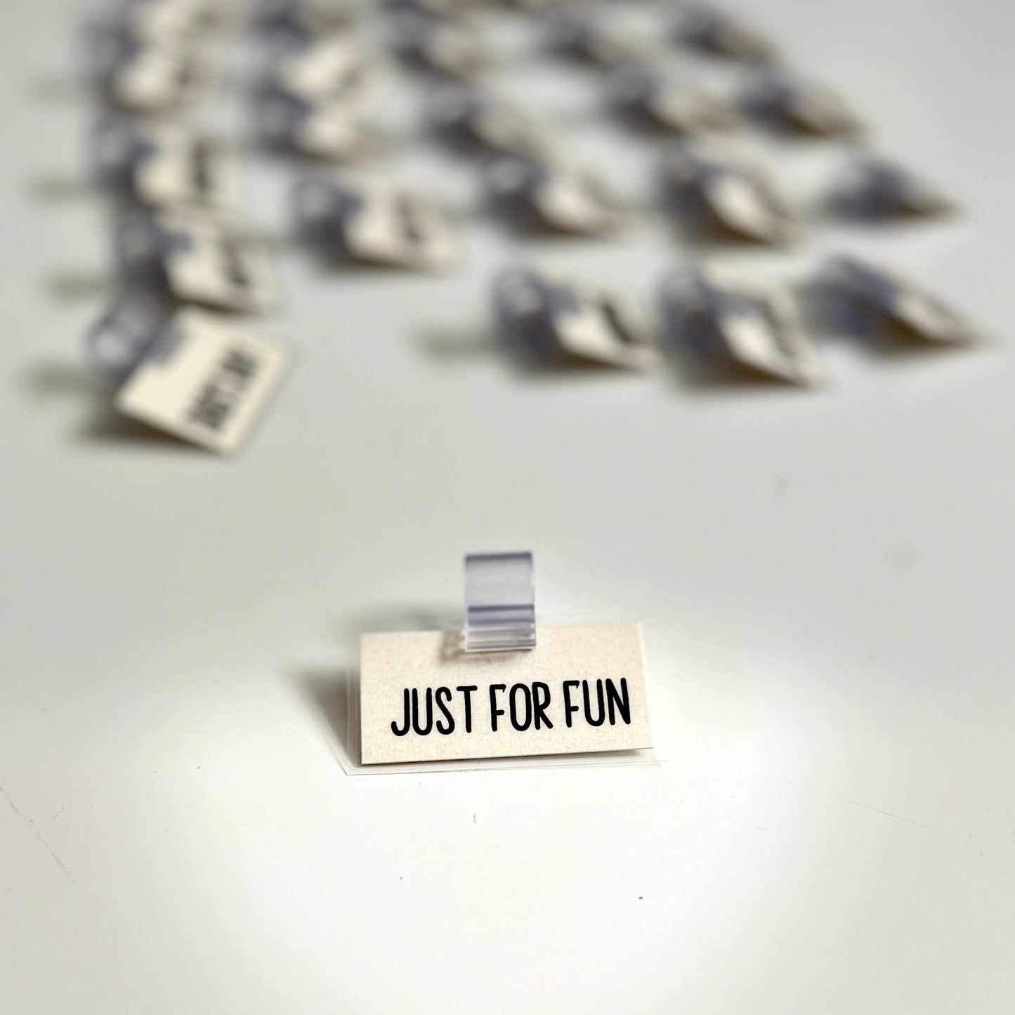 Category Clip-on Signage Set