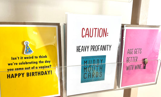 Retail Card Cover Warning Signs- 3 Pack