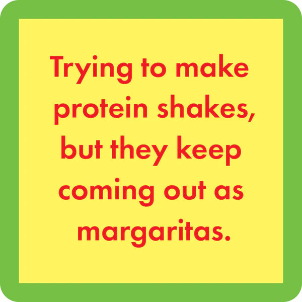 Coaster—Protein Shakes