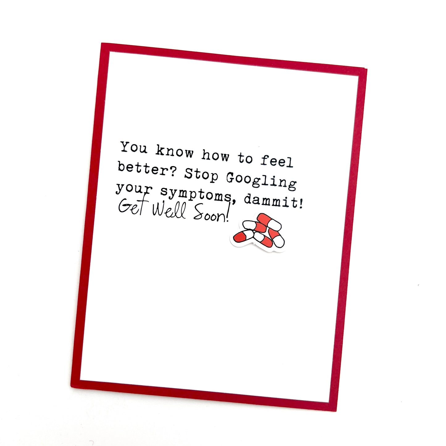 Googling Symptoms card