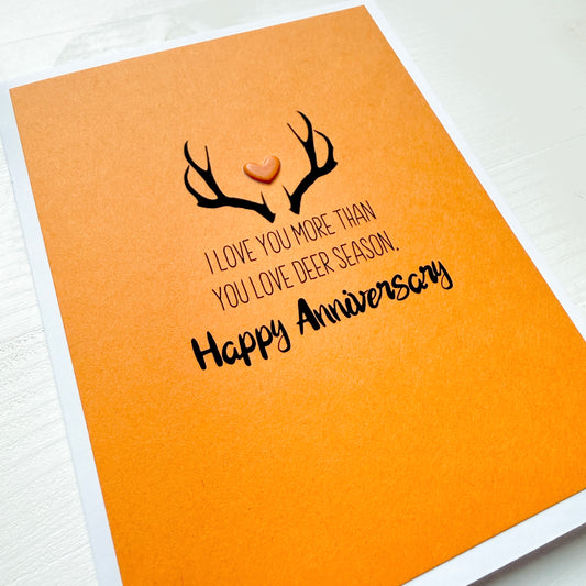 Love You More than Deer Season  card