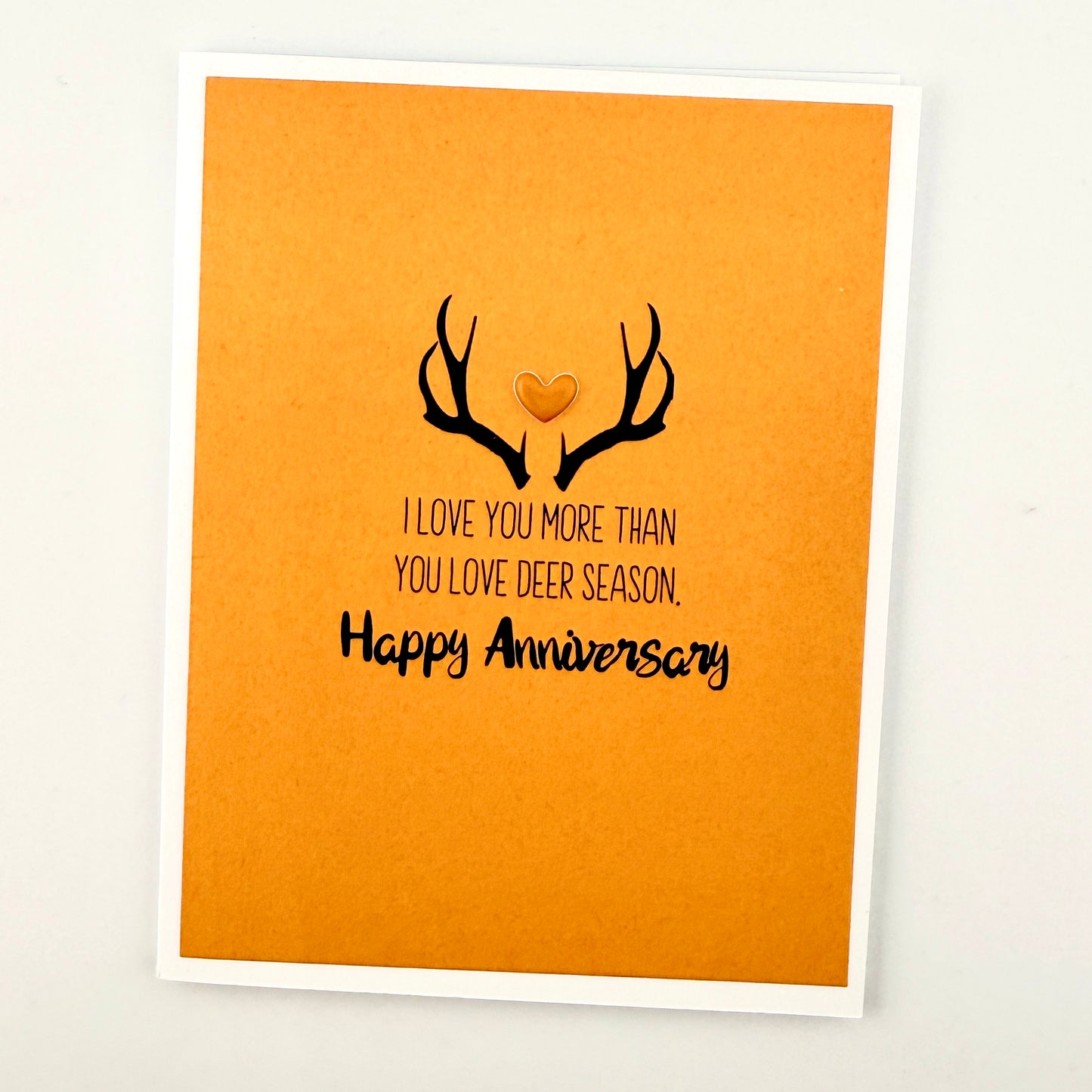 Love You More than Deer Season  card