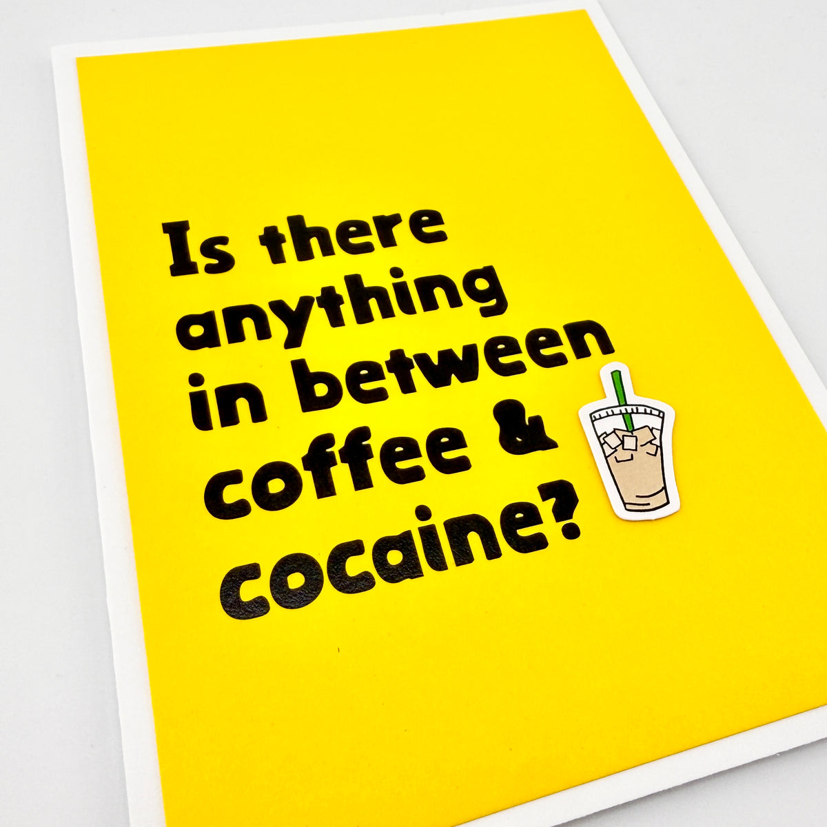 Coffee and Cocaine card