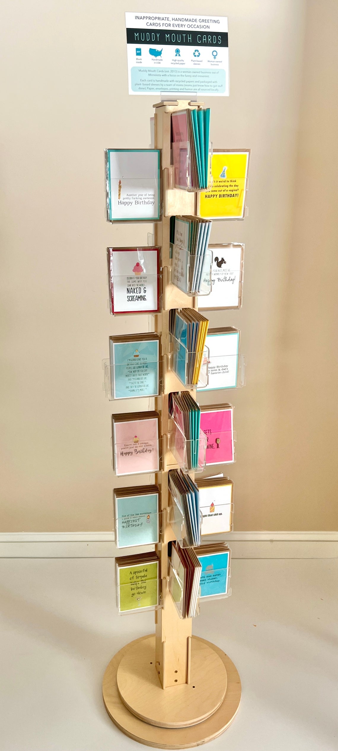 Best Selling Cards with Free Display