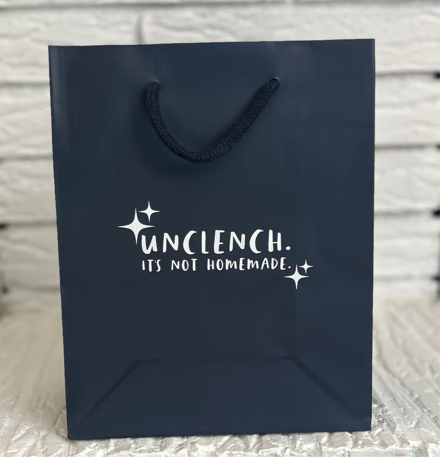 Gift Bag Unclench—navy