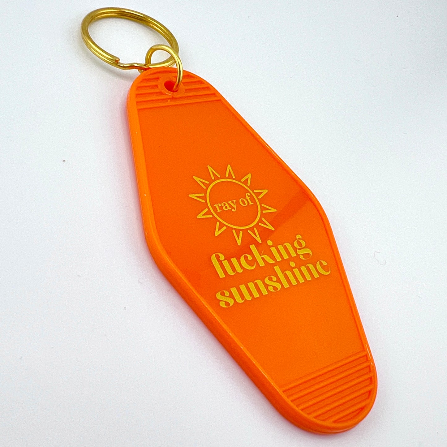 Ray of Fucking Sunshine keychain