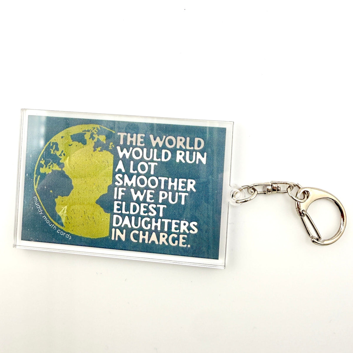 Eldest Daughters keychain clip