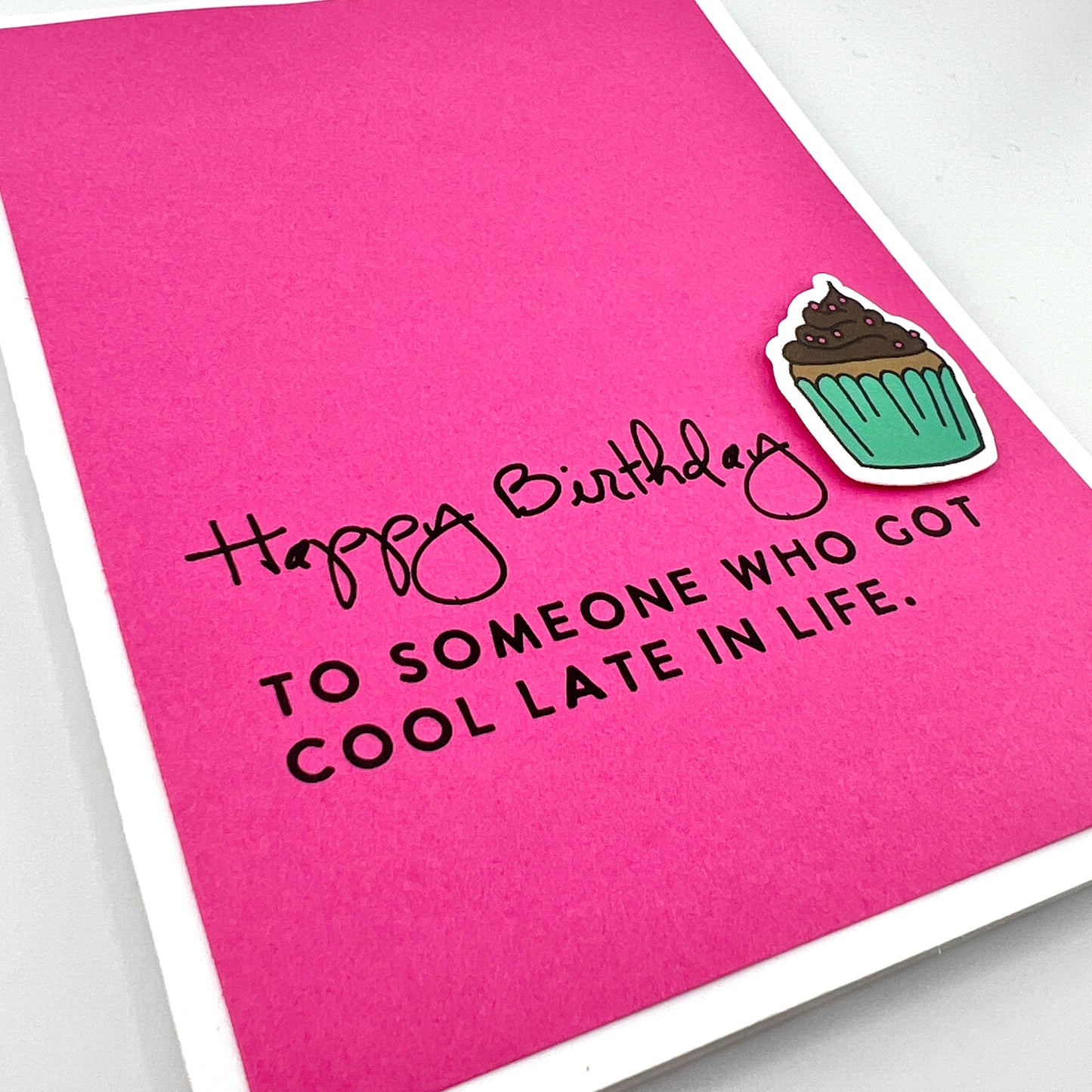 Cool Late in Life card