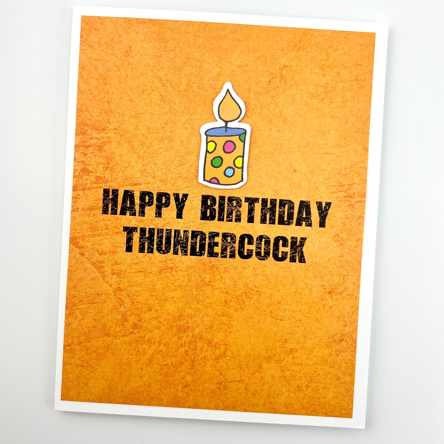 Thundercock Birthday card