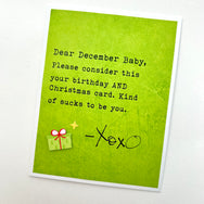 Birthday December Sucks to be You card
