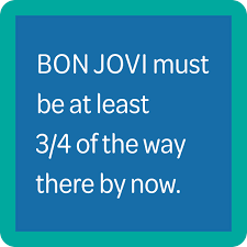 Coaster—Bon Jovi