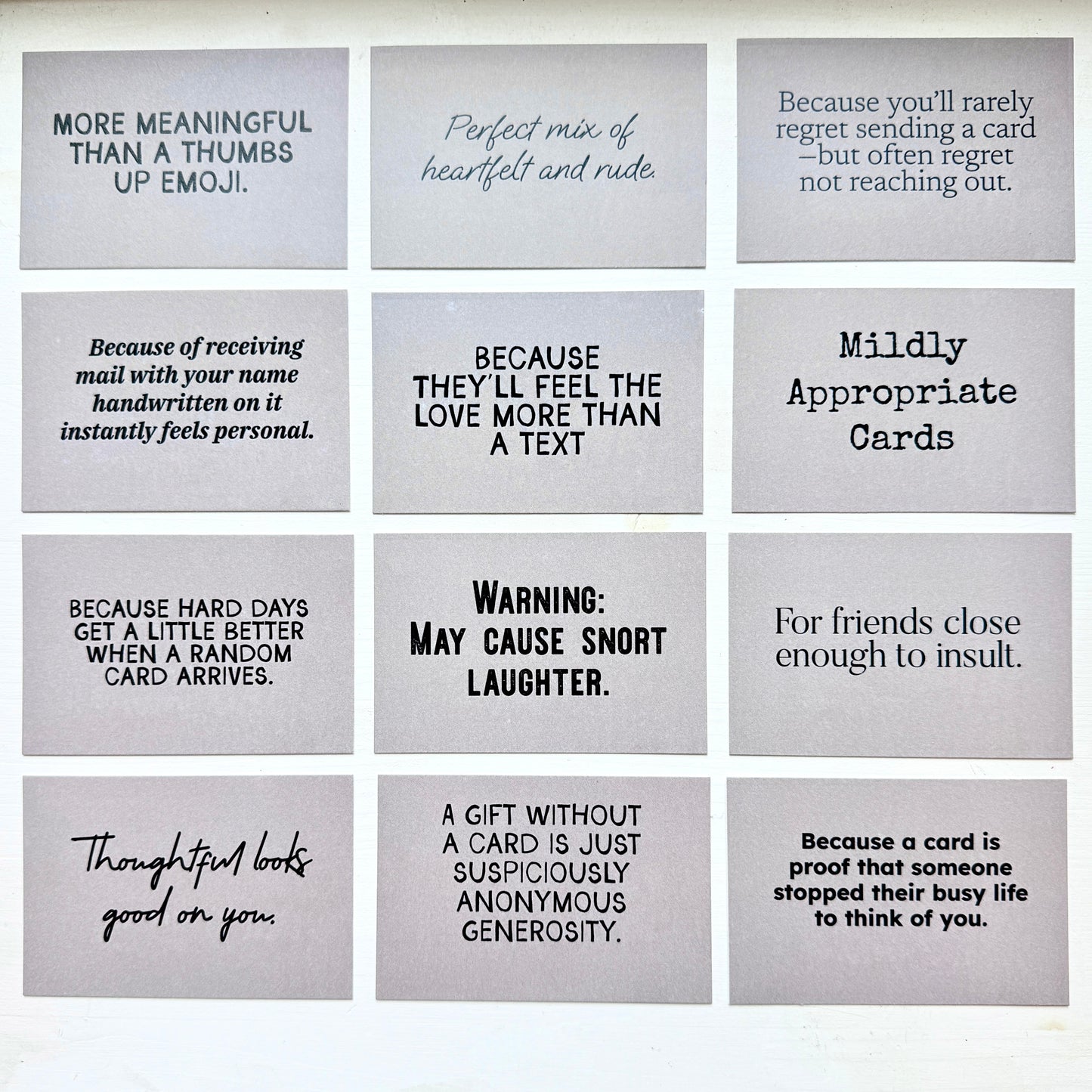 Fun Retail Clip-On Signs—32 Phrases