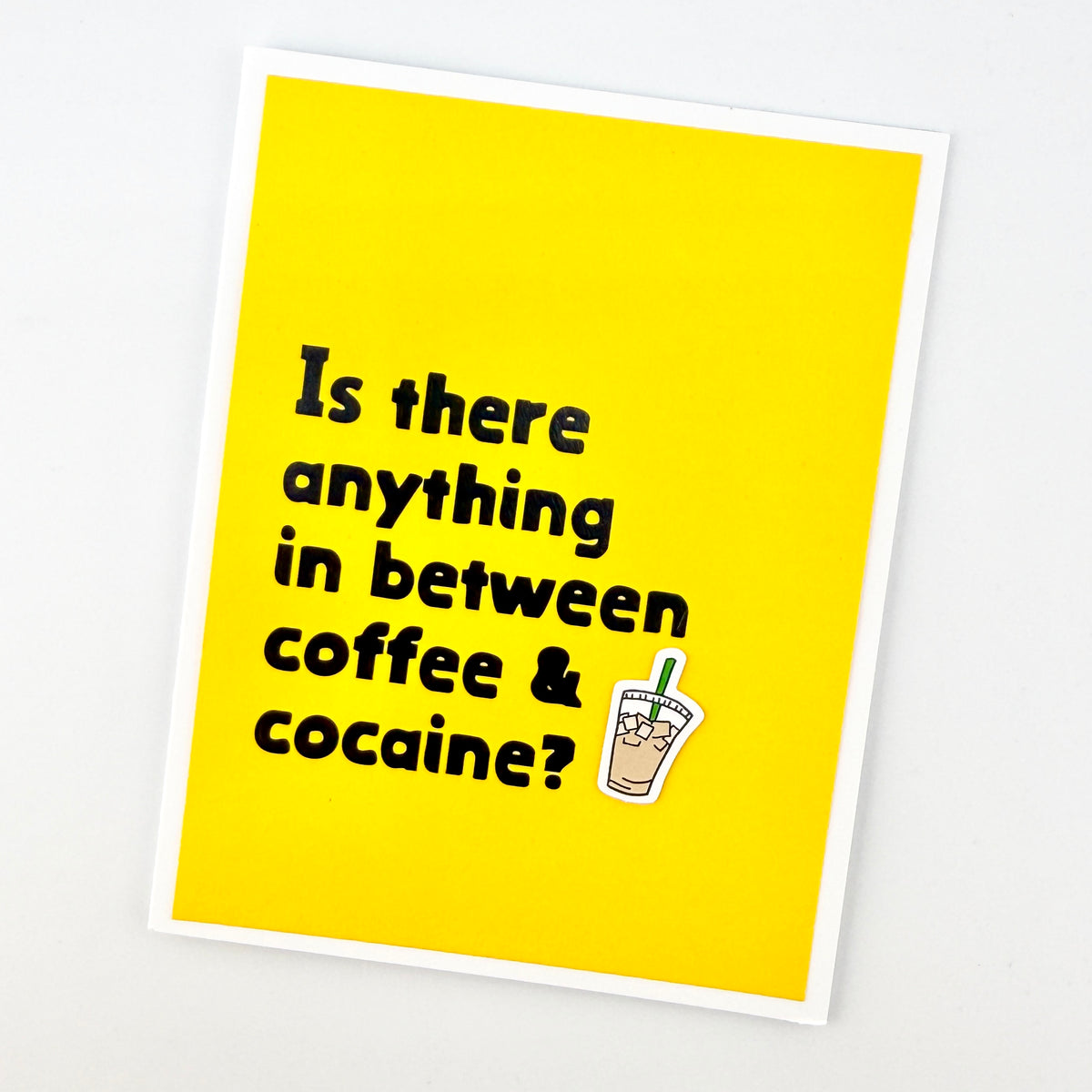 Coffee and Cocaine card